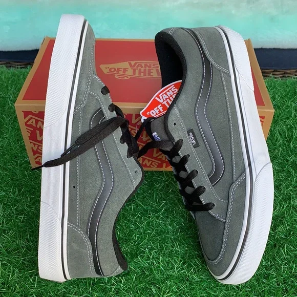 VANS Men’s BEARCAT CHARCOAL/WHITE/BLACK MEN’S